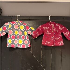 Floral Baby Jackets-Set of 2